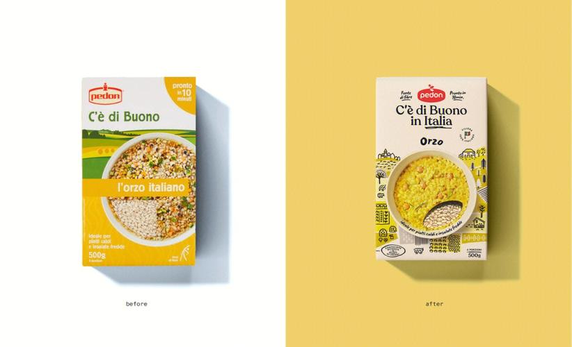 国外包装设计鉴赏pedon速食谷物包装